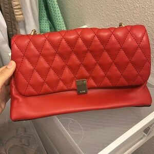 Red Aldo crossbody purse!